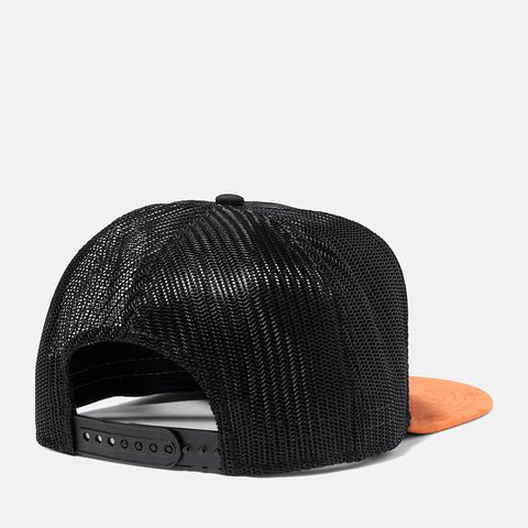 Trucker Hat w/Faux Suede Brim