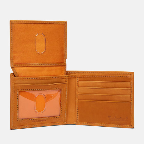 Men's Red Bank Icon Boot Passcase Wallet