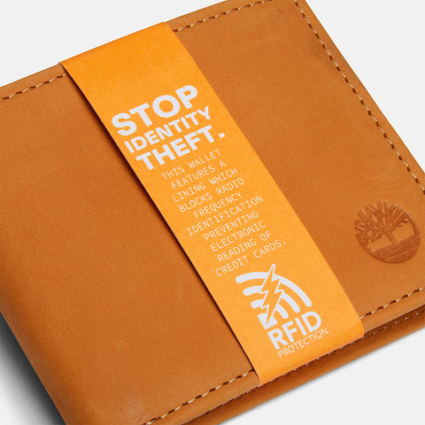 Men's Red Bank Icon Boot Passcase Wallet