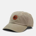 Faux-Leather Logo Low-Profile Cap