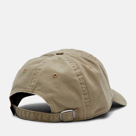 Faux-Leather Logo Low-Profile Cap