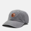 Faux-Leather Logo Low-Profile Cap