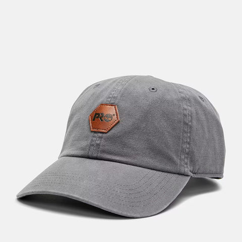 Faux-Leather Logo Low-Profile Cap