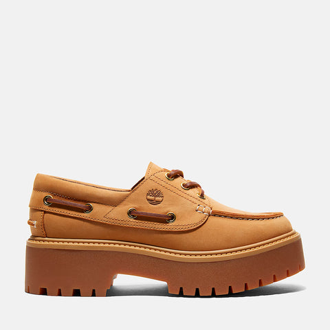 Stone Street Platform Boat Shoe