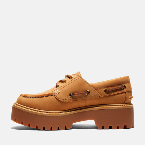 Stone Street Platform Boat Shoe