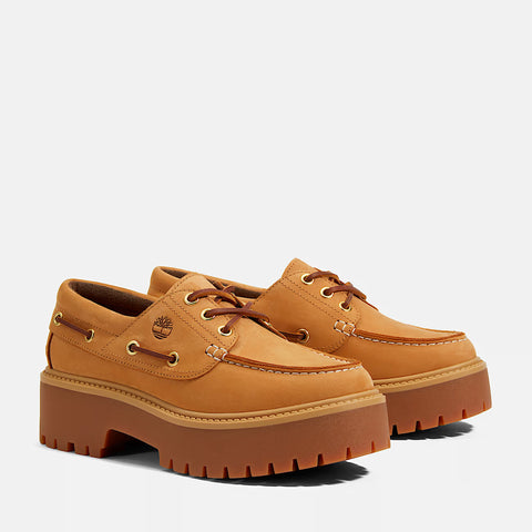 Stone Street Platform Boat Shoe