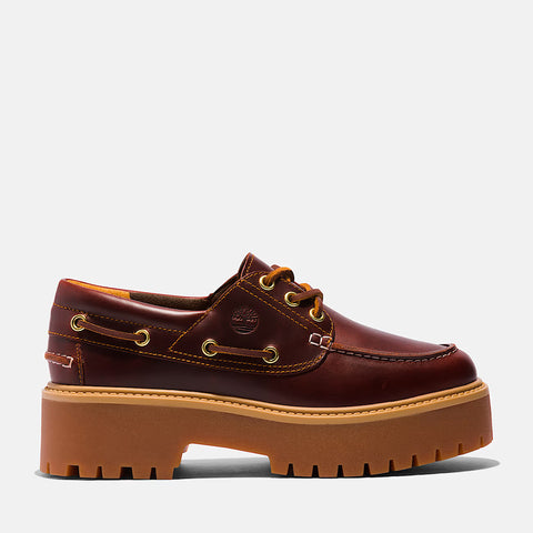 Stone Street Platform Boat Shoe