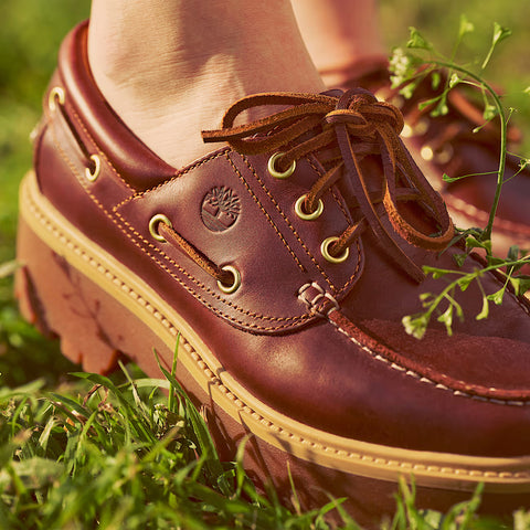 Stone Street Platform Boat Shoe