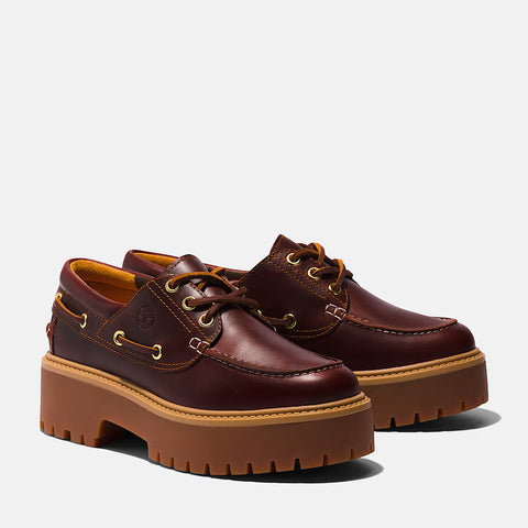 Stone Street Platform Boat Shoe