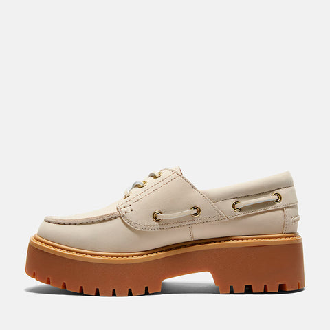 Stone Street Platform Boat Shoe